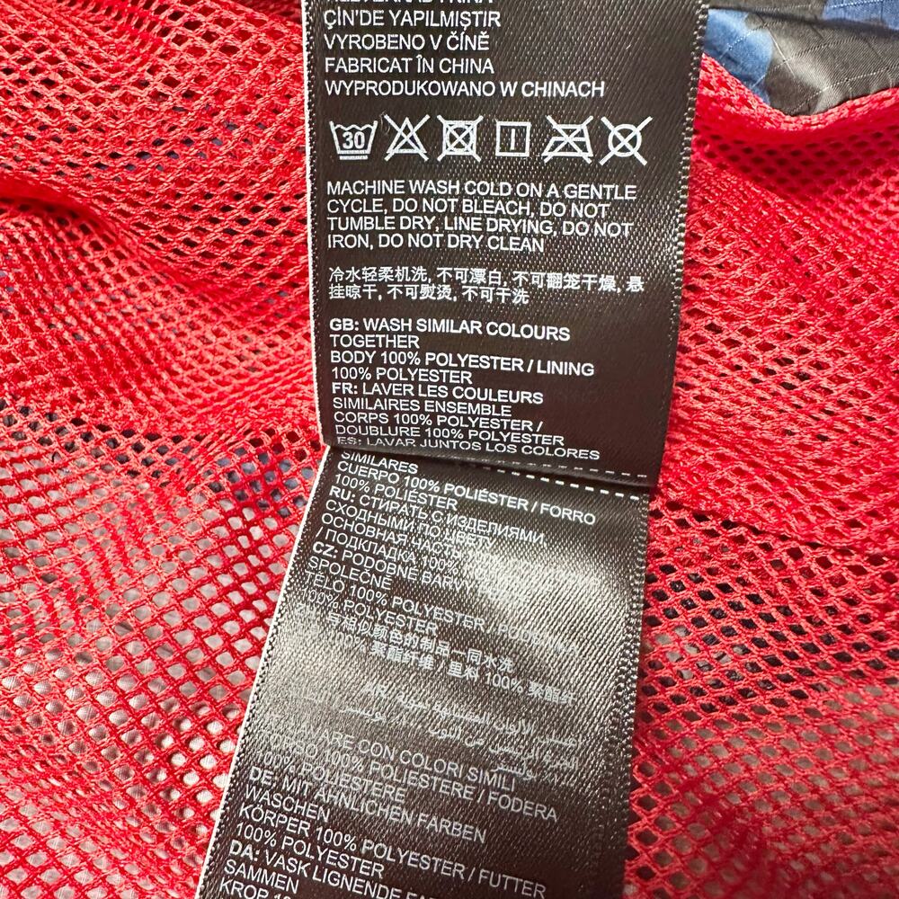 Superdry | Men | Hawk Color Block Cagoule Royal Camo Hooded Jacket | Size Small - Picture 9 of 16
